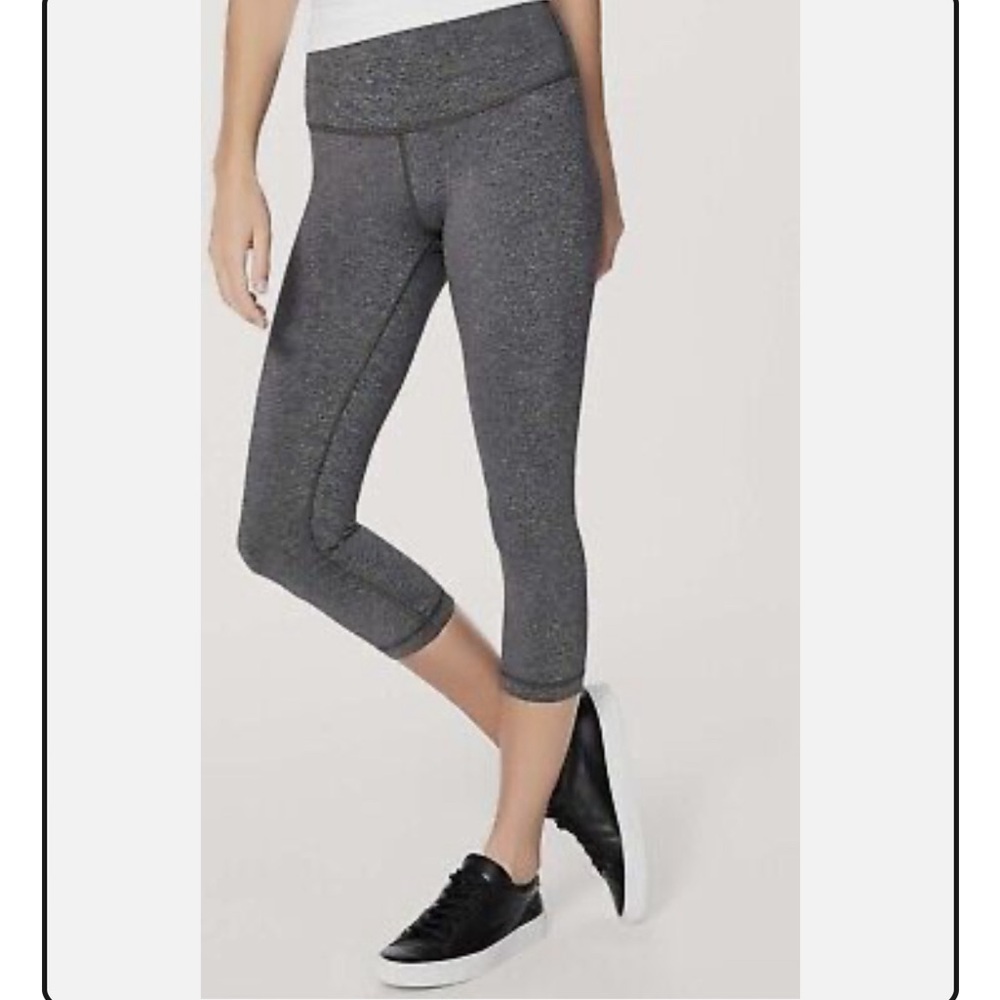 NWOT Lululemon Women Wunder Under HR Crop Legging
